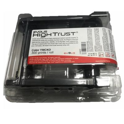 Evolis R5F008S141 Nastro a colori per schede larghezza 12 mm e stampante Primacy/Zenius/Elypso