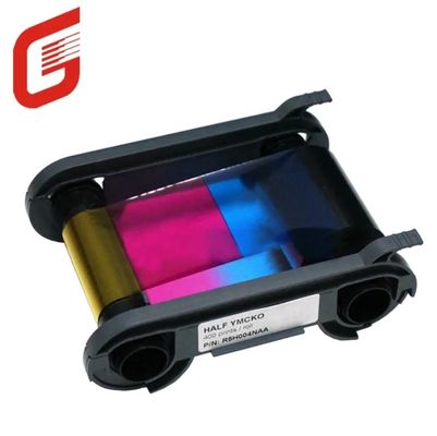 Nastro YMCKO compatibile Evolis R5H004NAA 1/2 Nastro colore YMCKO - 400 stampe per stampante di schede Zenius