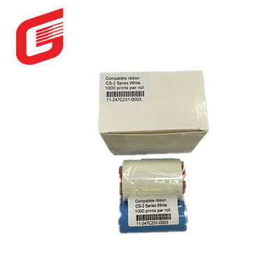 CS-2 HITI stampante di carte Nastro compatibile Serie bianca Stampa di biglietti da visita Consumabili accessori di stampante di carte