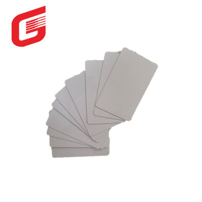 vendita personalizzata CR80 Plastic Blank teslin ic chip Card business smart card