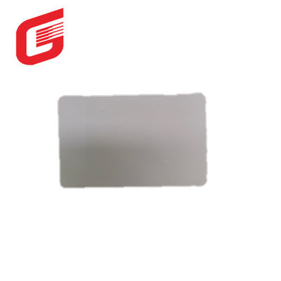 vendita personalizzata CR80 Plastic Blank teslin ic chip Card business smart card