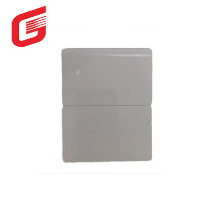 vendita personalizzata CR80 Plastic Blank teslin ic chip Card business smart card