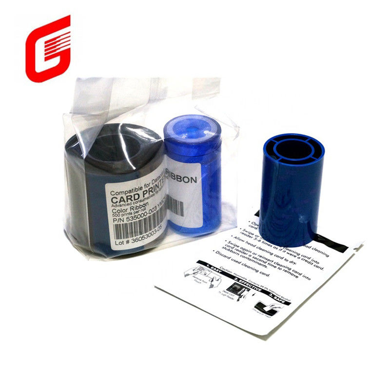 Stampatrice di schede dati compatibile YMCKT Color Ribbon 535000-003 per stampa professionale