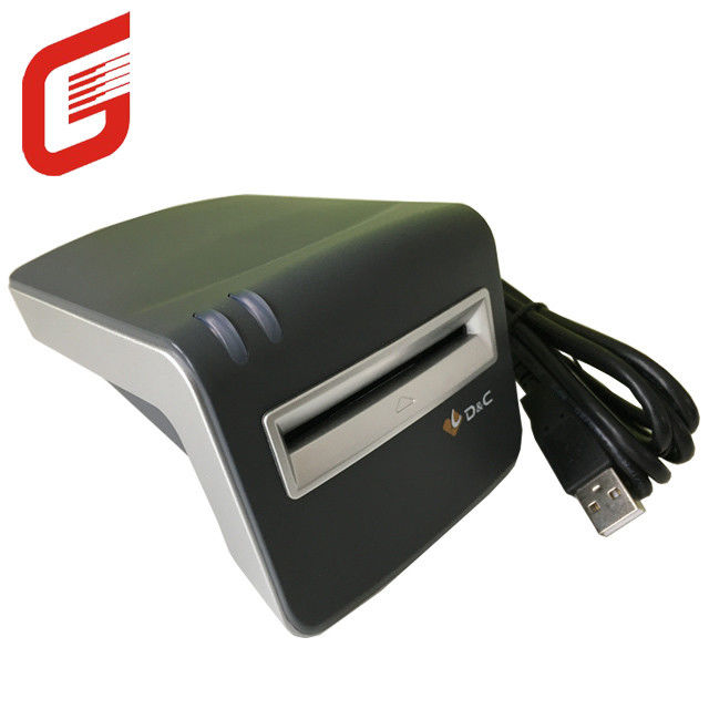 User-Friendly D C T6-U-I Contact IC Card Reader con peso 350g e cavo USB 1.5M