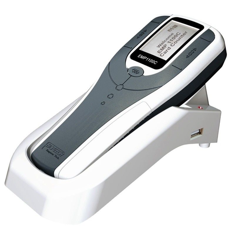 Installazione esterna EMP1100C Contatore di carte in PVC portatile trasparente e intelligente per il business ID IC