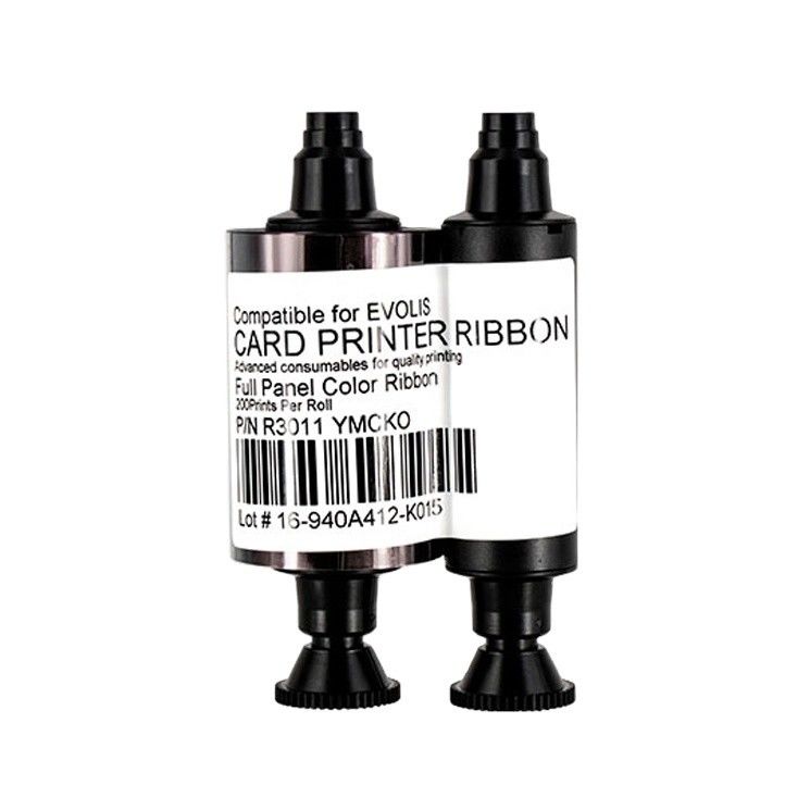 Evolis Pebble 4 originale Stampa Nastro R3011 YMCKO 200 Stampe per risultati coerenti
