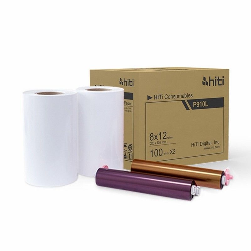 P910 Consumi per foto stampanti 8*12 Kit carta e nastro per risultati professionali