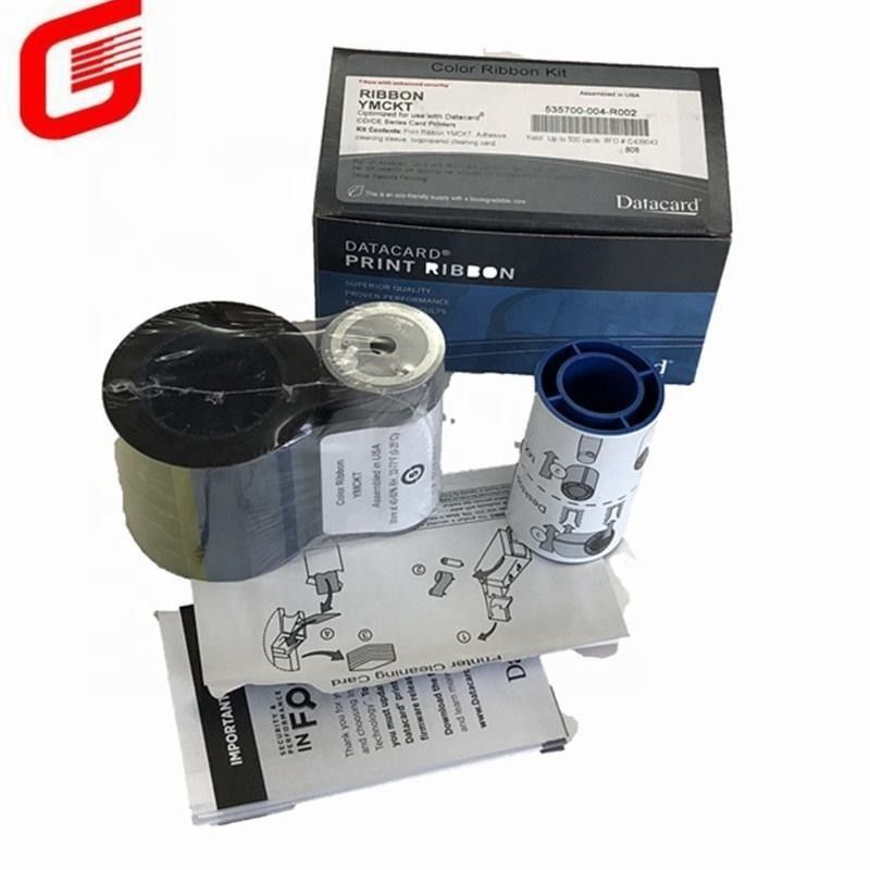 535700-004-R002 CD800 Nastro a colori per stampante con materiale di nylon e 500 immagini/rollo