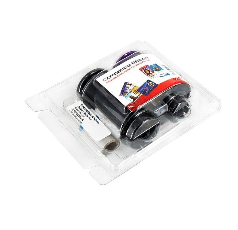 Evolis Avansia RT4F010SAA YMCK Nastro a colori RCL009NAA Nastro per stampante a pellicola trasparente