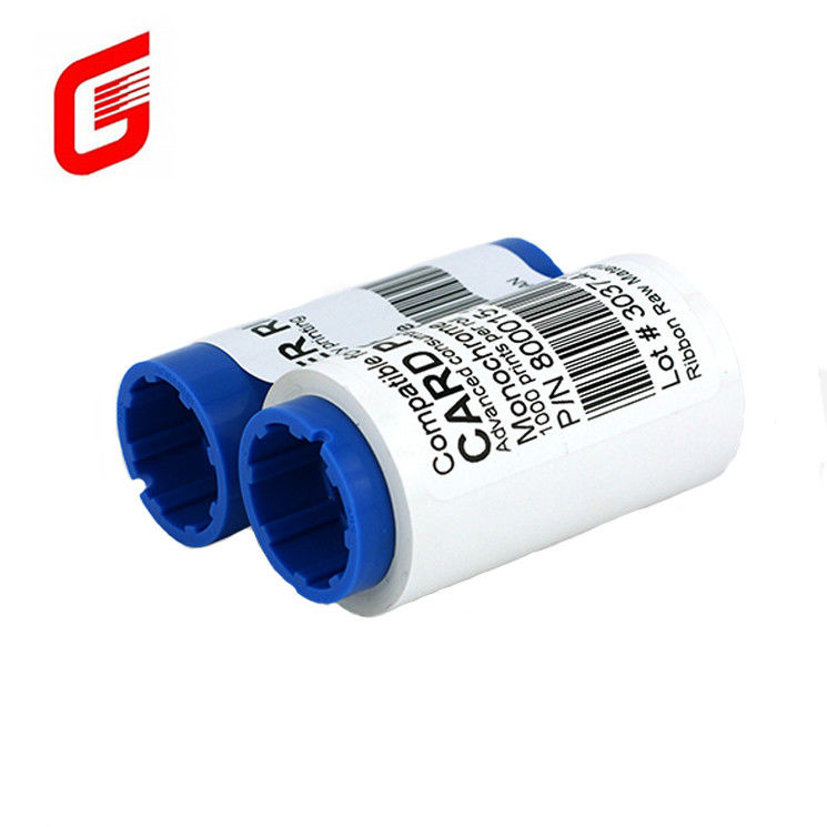Nastro di stampante compatibile colore bianco larghezza 9 mm per la macchina da stampa Zebra P310I P320I