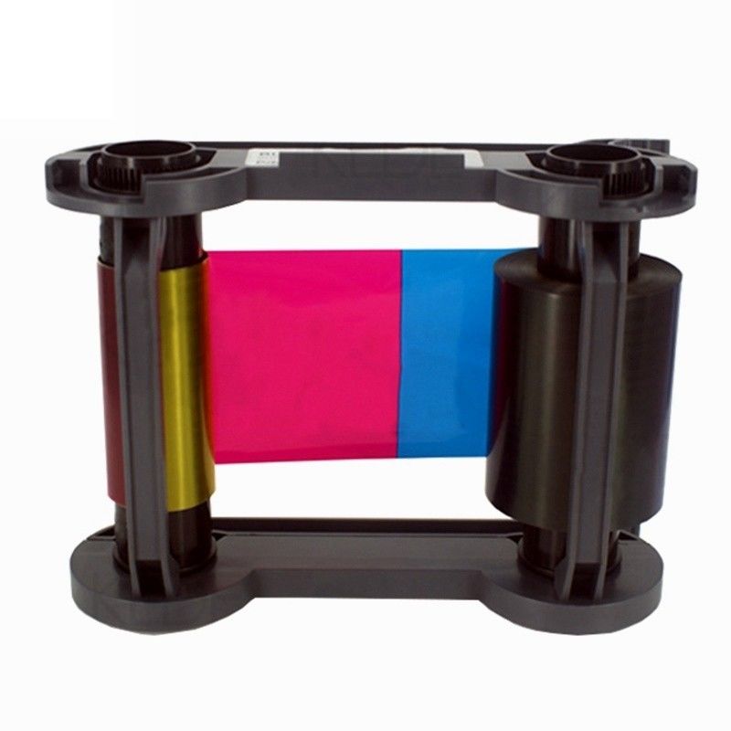 R5F008S13 YMCKO Nastro di stampa a colori 250 immagini per Evolis Zenius Primacy Elypso Card Printer