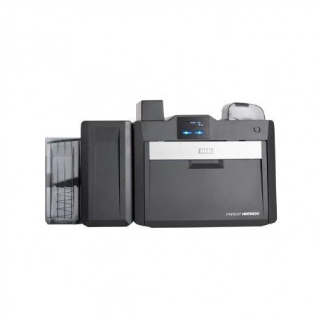 Potente stampante di carte d'identità HID Fargo HDP6600 a doppio lato con 600dpi e nastro 084911/084900