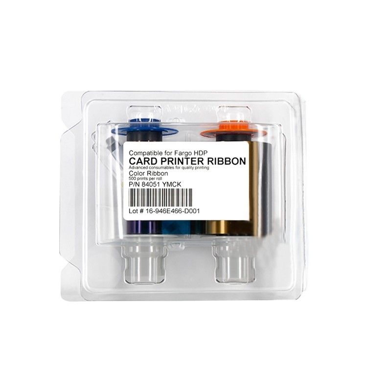 1 velocità di stampa a colori HDP5000 YMCK Nastro a colori 84051 per Fargo HDP5000 ID Card Printer