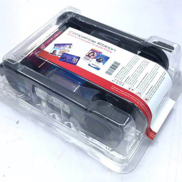 eccellente Evolis compatibile YMCKO Color Ribbon R5F008S13 per le richieste di stampa di volume