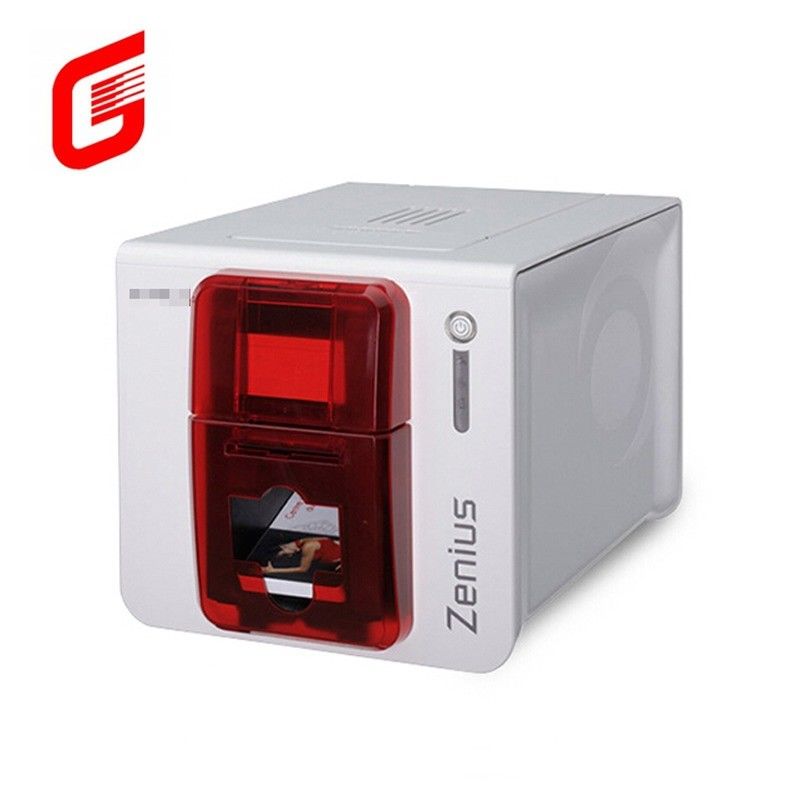 Evolis Zenius Stampa carta d'identità in PVC 195 x 205 x 315 mm in nero Velocità di stampa 400-500 carte/ora