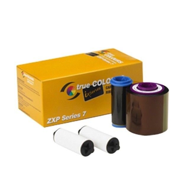 Compattibile YMCKO Color Ribbon 2000 Stampe per Zebra zxp serie 7 Card Printer 800077-761