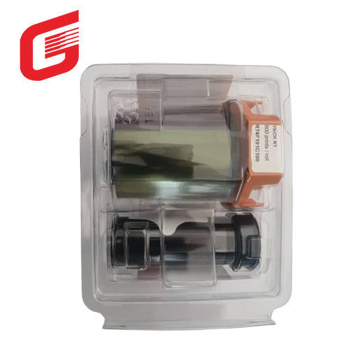 Evolis AGILIA Nastro Stampa di schede di plastica Nastro termico UV trasparente blu invisibile RT4F101C100